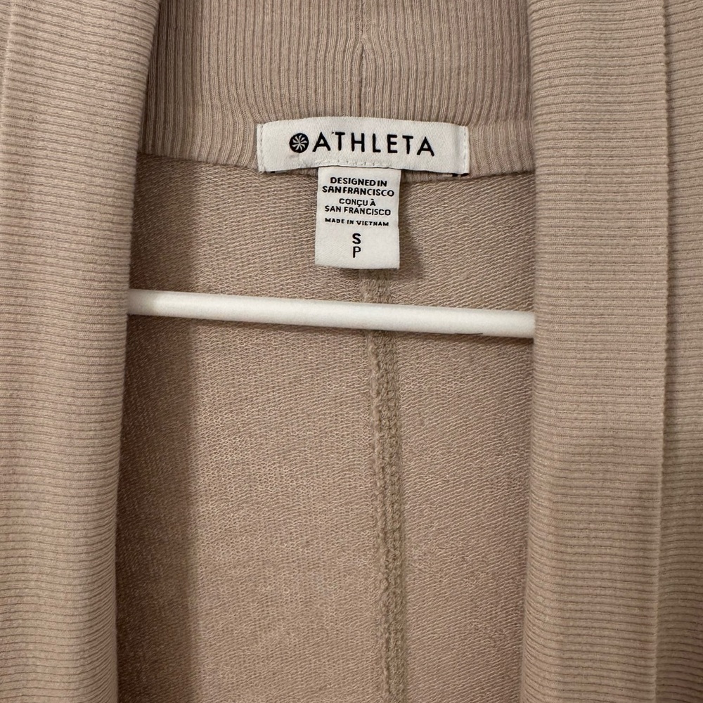 Athleta Pranayama Restore Wrap Open Cardigan Size Small - Picture 4 of 5
